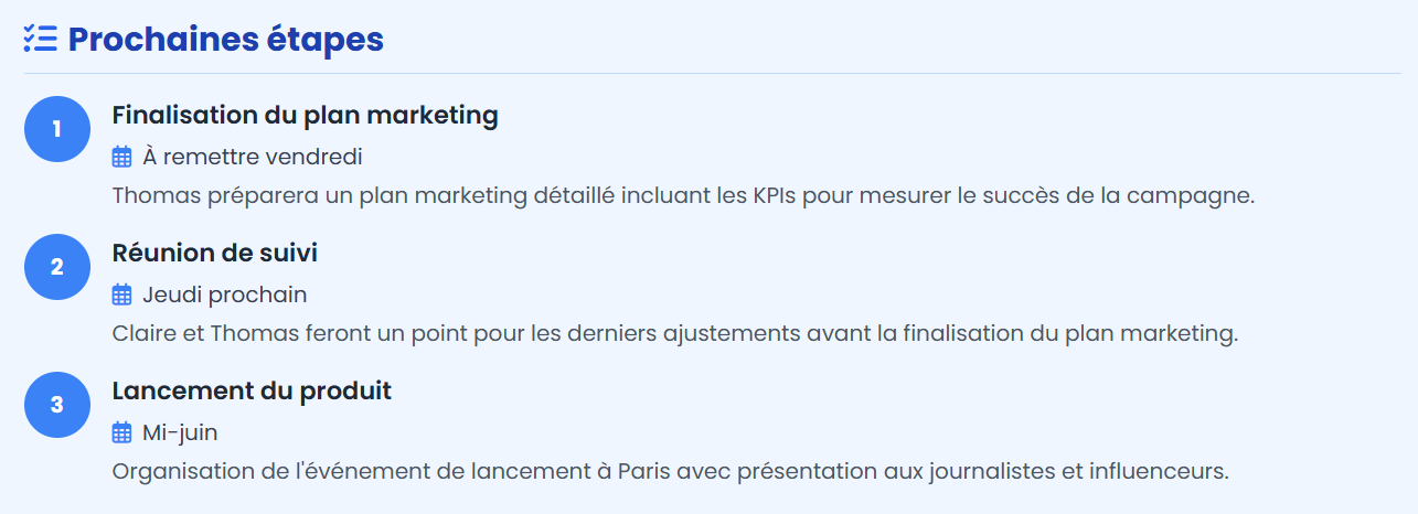 Exemple de compte rendu